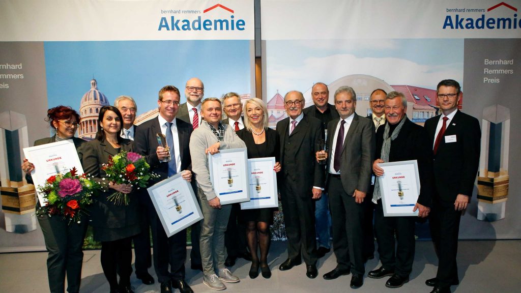 MD Projektmanagement wird mit dem Bernhard-Remmers-Preis 2016 ausgezeichnet.